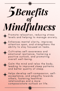 Benefits of Mindfulness and Meditation