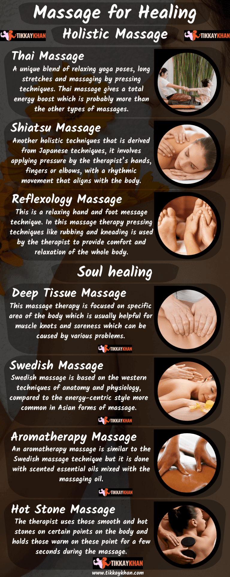 Massage for Healing with 9 Effective Massages