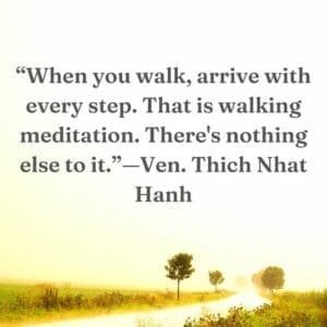 walking meditation