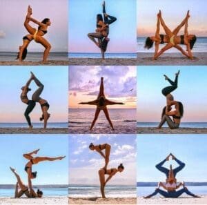 Yoga Types- Acro Yoga poses 