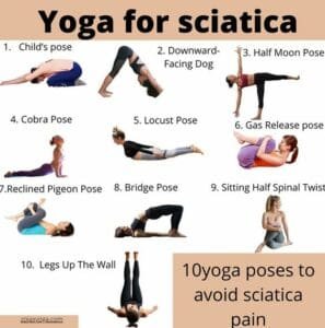 sciatica - yoga poses