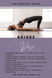 Yoga bridge pose